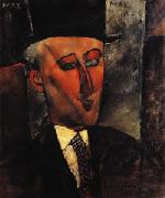 Amedeo Modigliani Portrait of Max Jacob painting